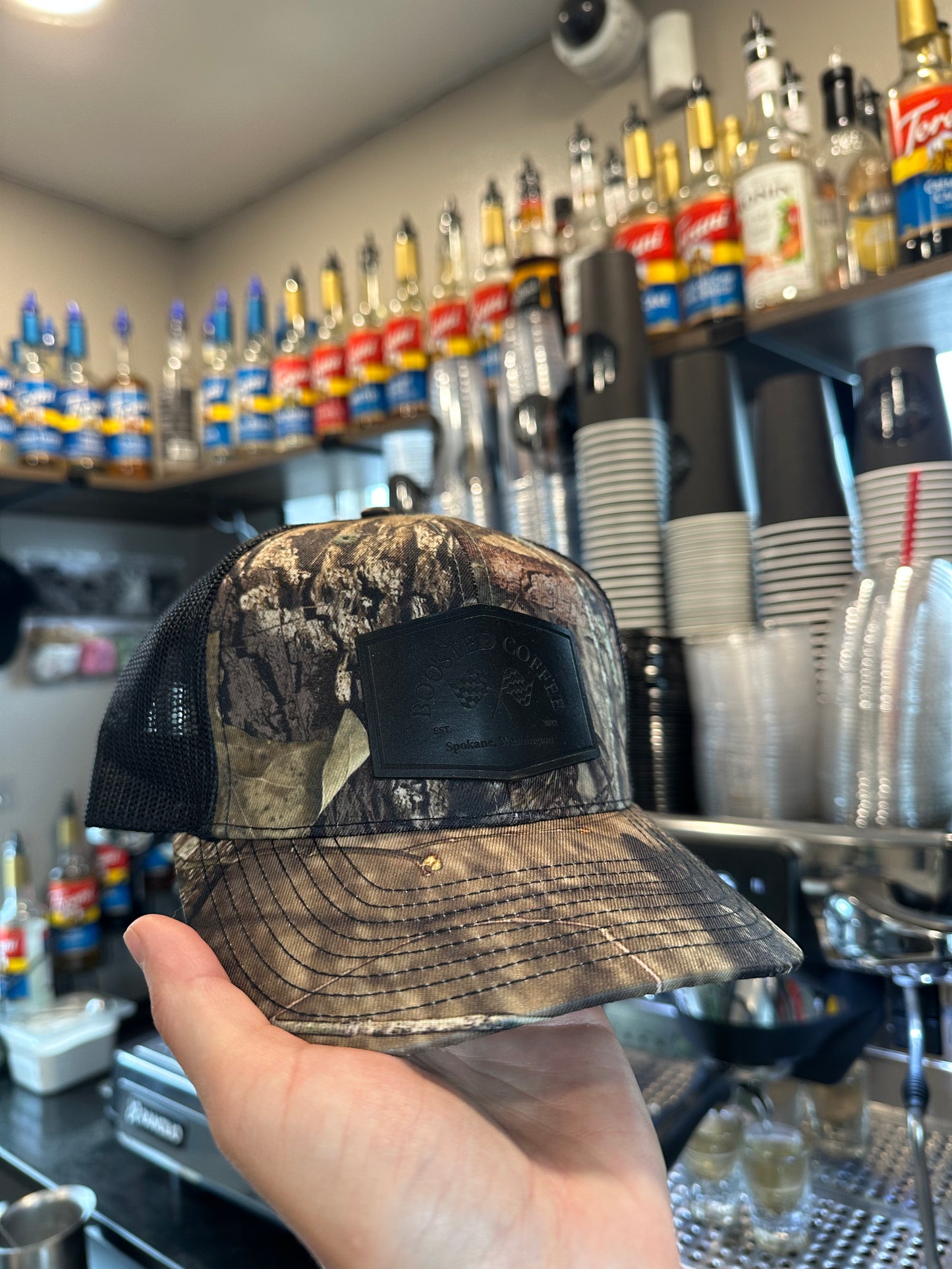 Camo Boosted Hat