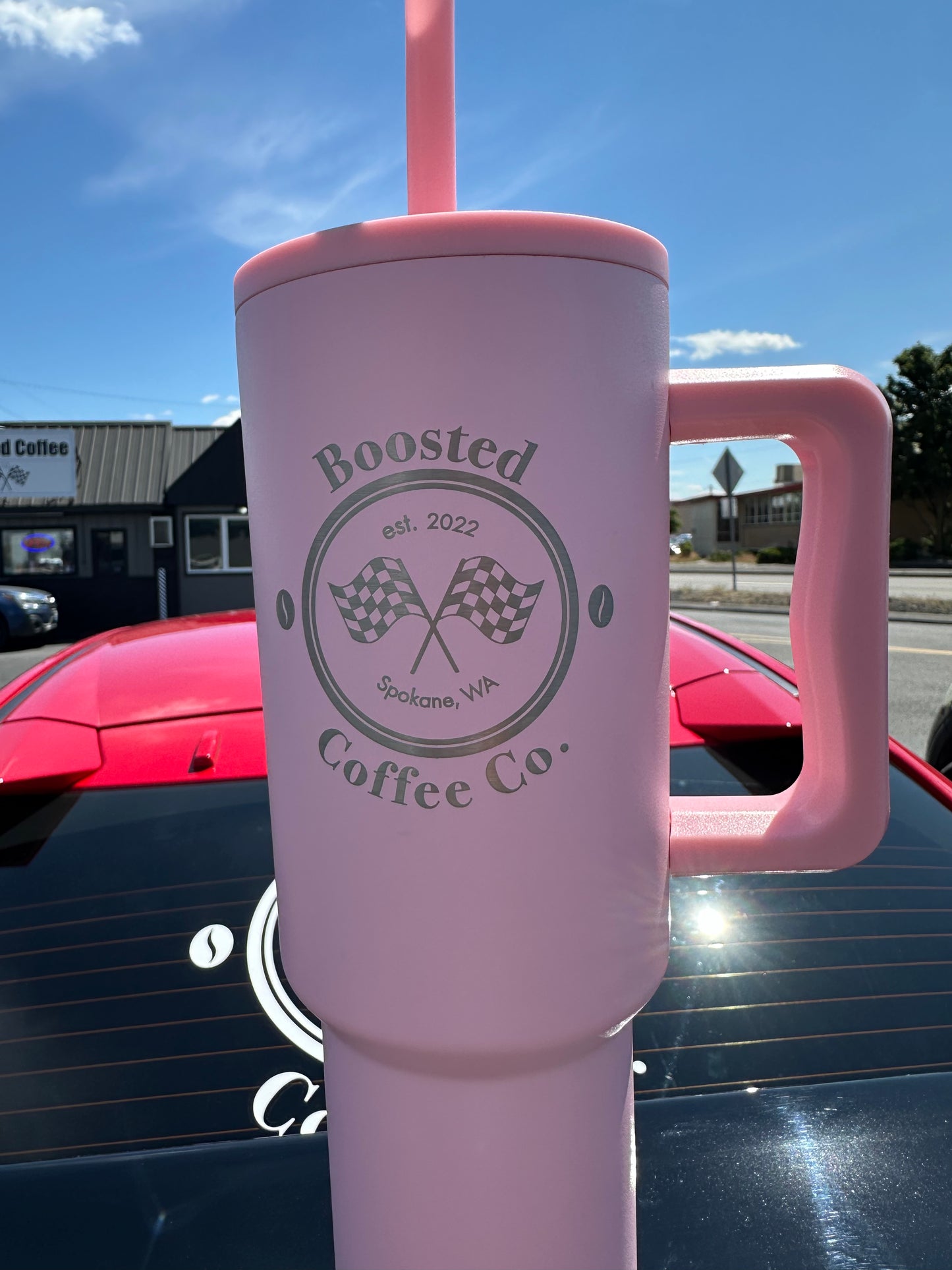 Baby Pink 40 Oz Tumbler