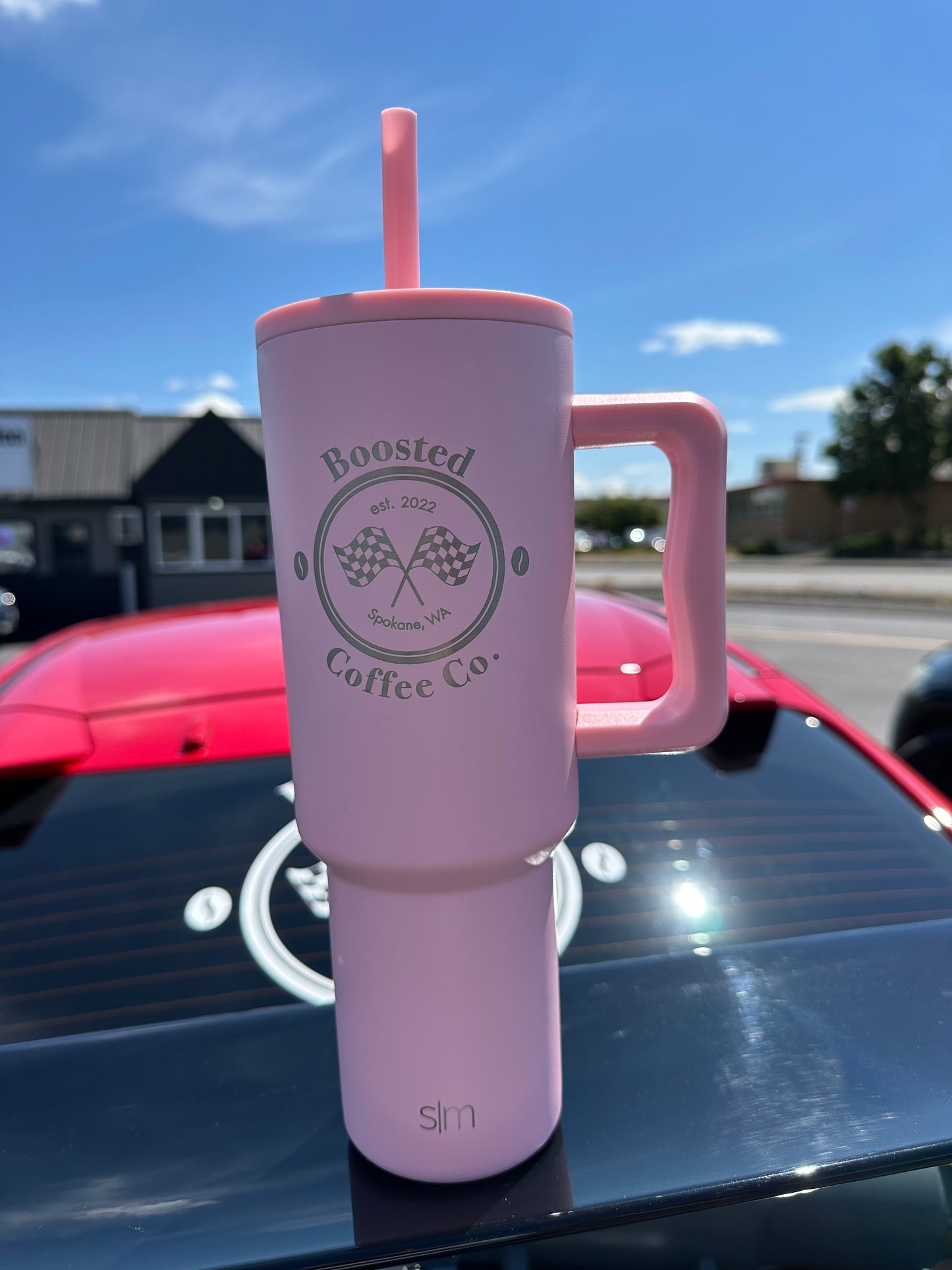 Baby Pink 40 Oz Tumbler