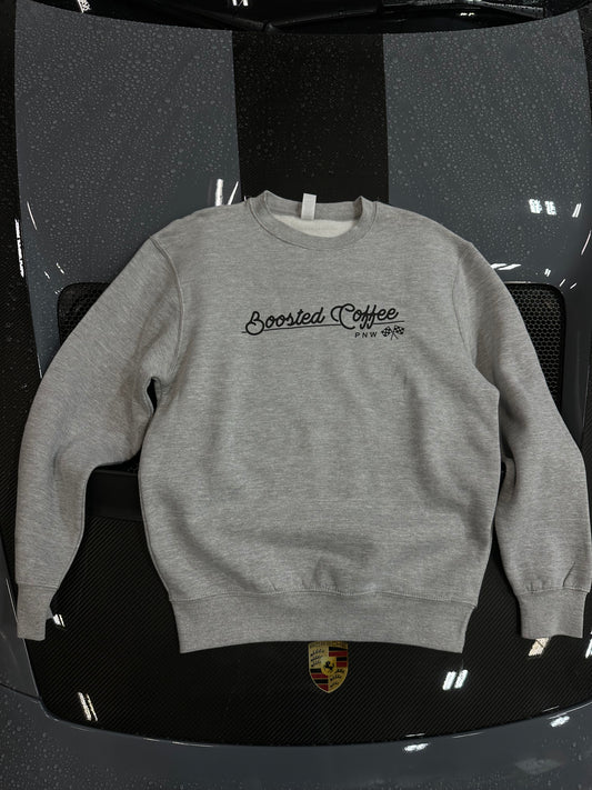 Heather Grey Crew Neck